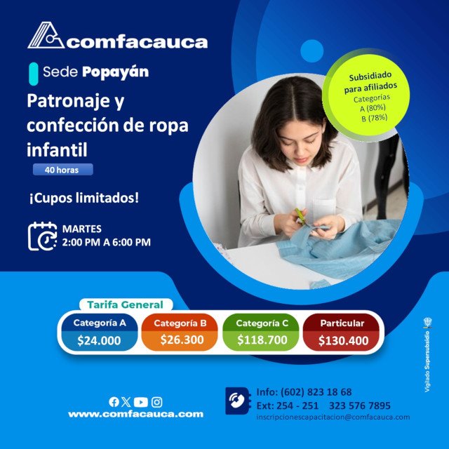 Inscríbete en los cursos de Comfacauca y comienza el año aprendiendo con nosotros