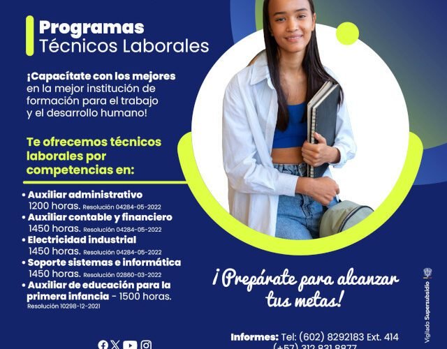 📚✨ ¡Invierte en tu futuro con un Técnico Laboral en Santander de Quilichao! 🌟