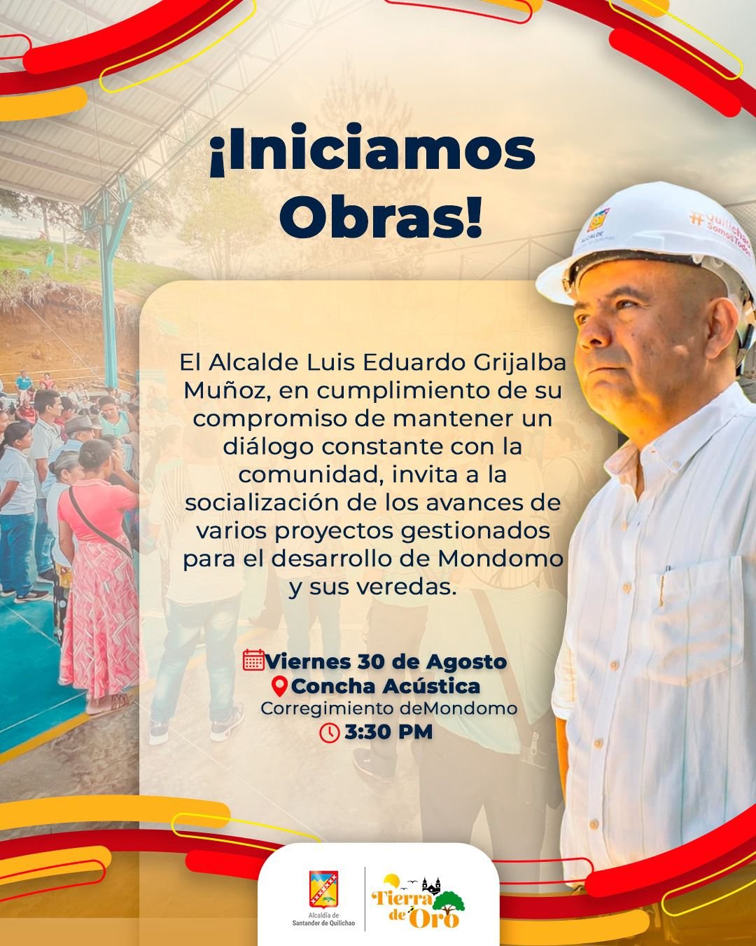 Invitación para Medios de Comunicación - Alcaldia Municipal de Santander de Quilichao