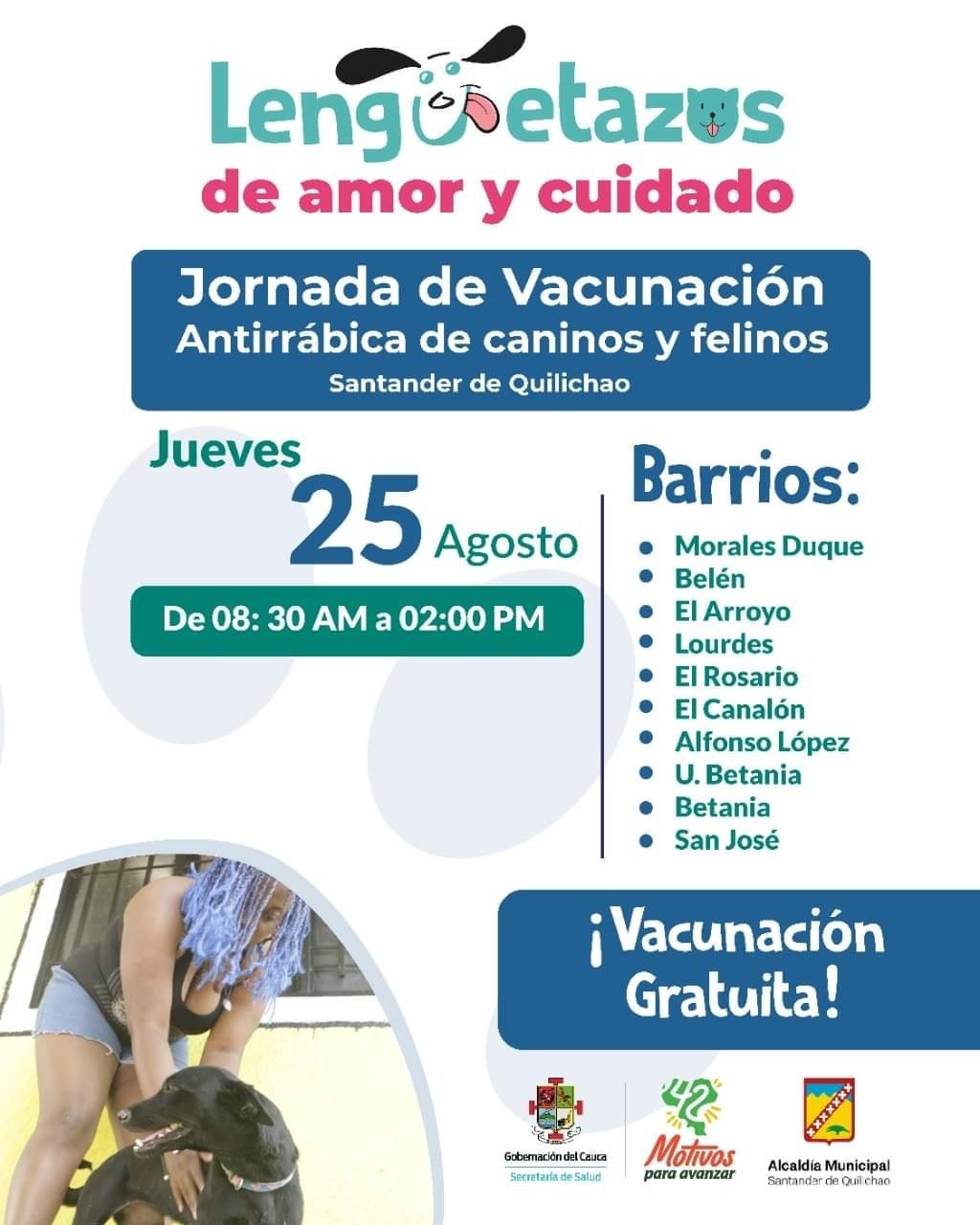 JORNADA DE VACUNACIÓN PARA PERROS Y GATOS EN SANTANDER DE QUILICHAO3