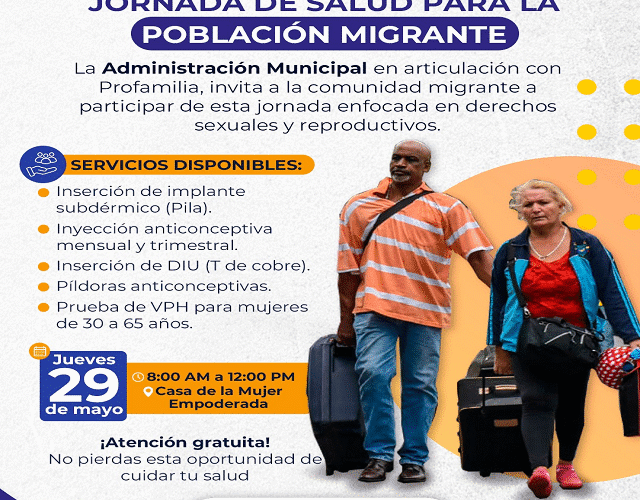 ¡🩺✊ Jornada de Salud para población migrante en Quilichao: servicios gratuitos y enfocados en derechos sexuales!