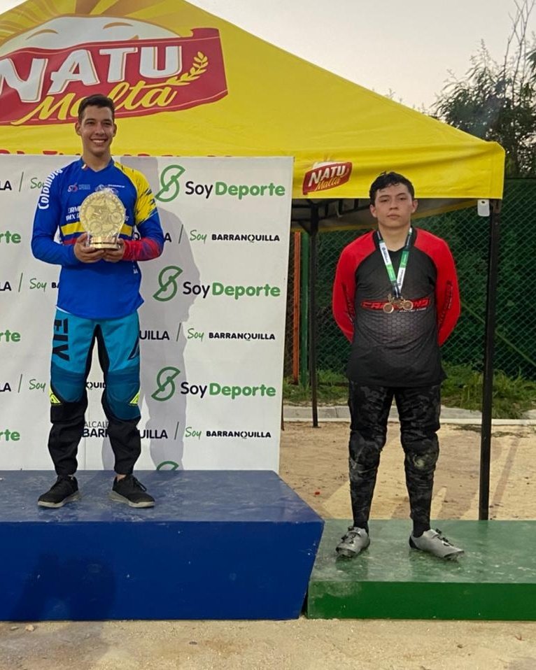 Juan Felipe Mañosca culminó la gran participación de la delegación caucana en la Copa Nacional de Bmx1