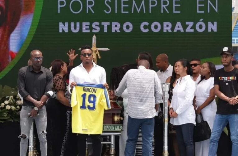 La ciudad de Cali despide a Freddy Rincón, con una ceremonia en el Pascual Guerrero
