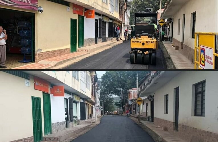 La pavimentación de la calle 7a es una realidad