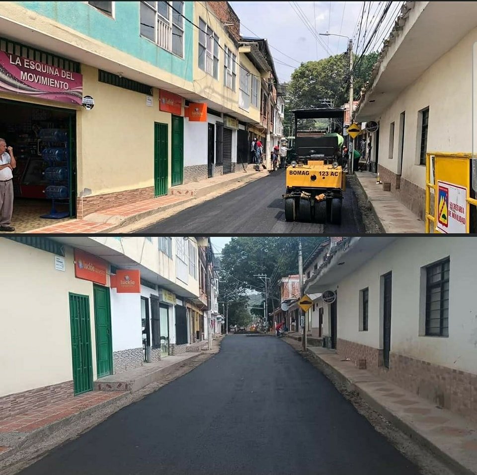LA PAVIMENTACION DE LA CALLE 7MA ES UNA REALIDAD