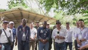 LIDERADO POR LOS GOBERNADORES DEL CAUCA ELIAS LARRAHONDO CARABALI Y DE NARINO JHON ROJAS SE REALIZO EL CONSEJO DE SEGURIDAD EN EL CORREGIMIENTO DE MOJARRAS
