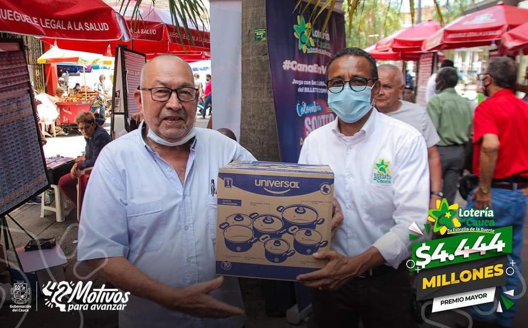 LOTERÍA DEL CAUCA CONTINÚA IMPULSANDO LA REACTIVACIÓN ECONÓMICA