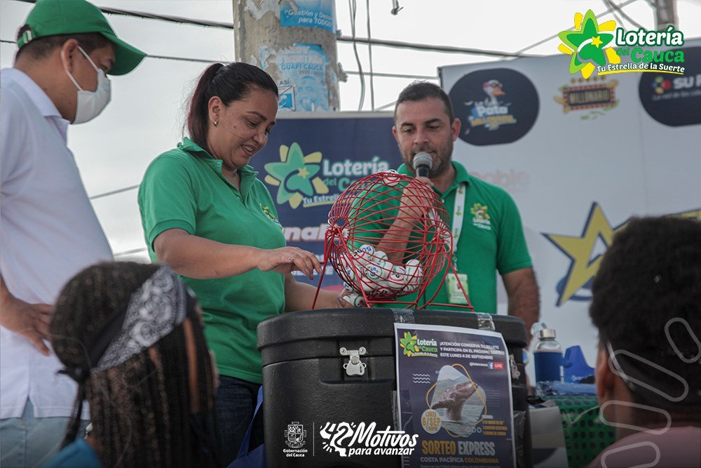 La Lotería del Cauca se tomó la costa pacífica con la caravana de premios