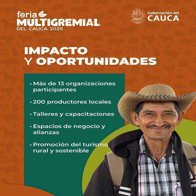 La Feria Multigremial del Cauca 2025 Abre sus Puertas para Fomentar la Competitividad