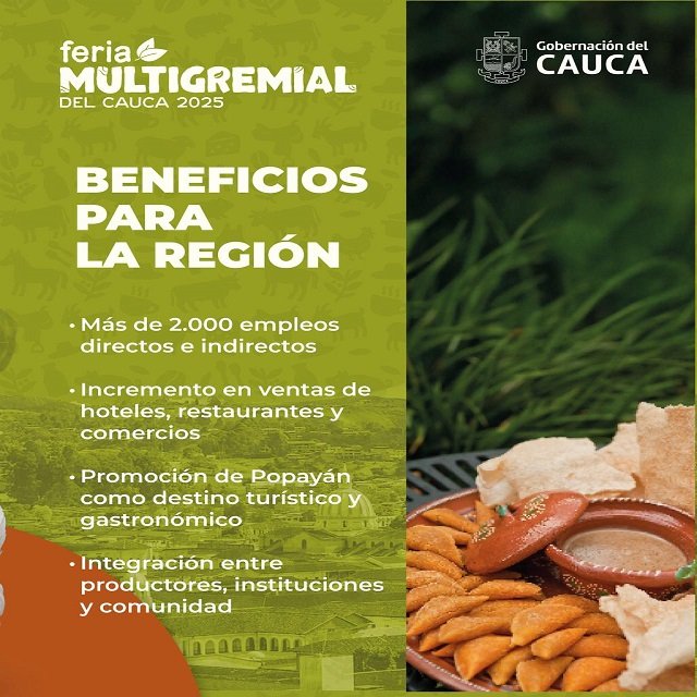 La Feria Multigremial del Cauca 2025 Abre sus Puertas para Fomentar la Competitividad