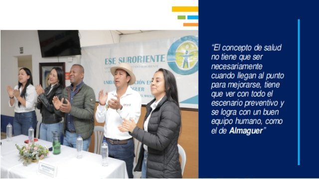 La Gobernacion del Cauca impulsa y motiva el desarrollo social en el municipio de Almaguer