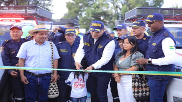 La Gobernación del Cauca realizó modernización del parque automotor de los Cuerpos de Bomberos