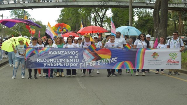 La Gobernación del Cauca se vinculó a la conmemoración del Día del Orgullo de la Diversidad