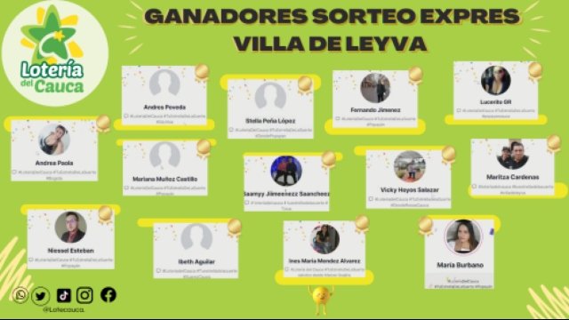 La Lotería del Cauca sigue premiando a compradores legales 34 La Lotería del Cauca sigue premiando a compradores legales