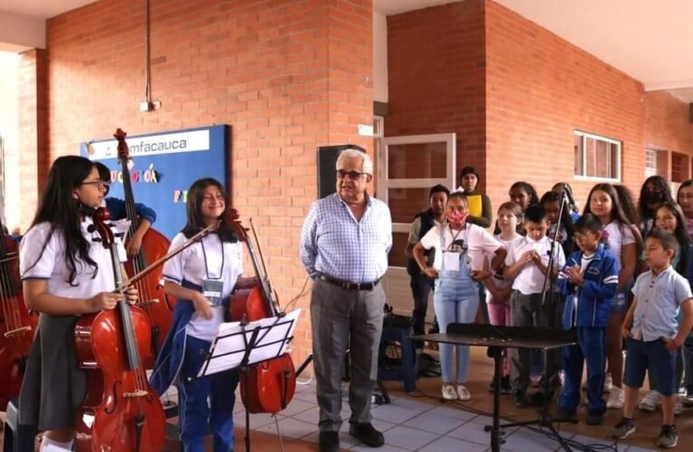 La #OrquestaSinfónica de Comfacauca se prepara para su primera gira de presentaciones