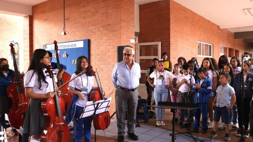 La OrquestaSinfonica de Comfacauca se prepara para su primera gira de presentaciones