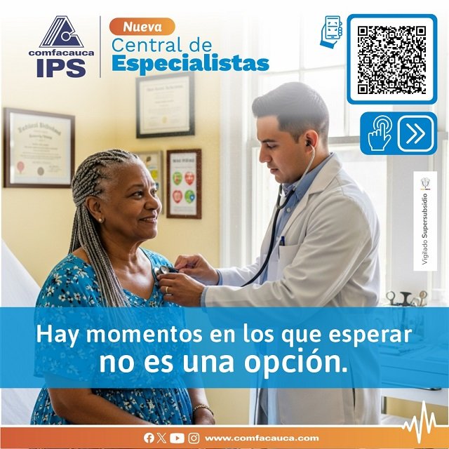 🩺 Atención médica profesional y a precios justos: La apuesta de salud de Comfacauca en el departamento 29 La apuesta de salud de Comfacauca en el departamento