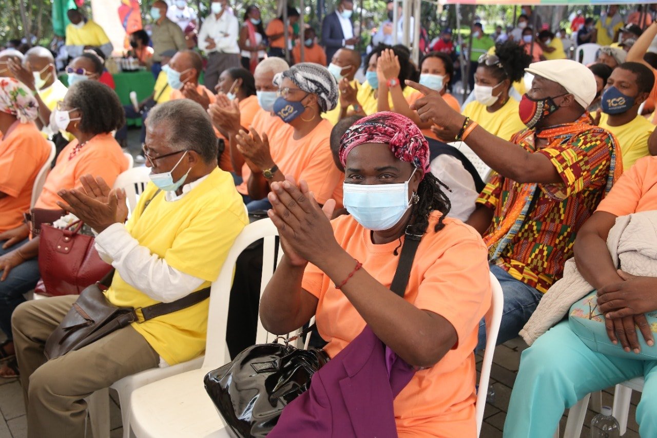 Las organizaciones étnicas y sociales conmemoraron los 2 años de cambio de Realidades en Oportunidades22