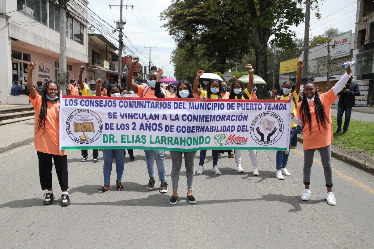 Las organizaciones étnicas y sociales conmemoraron los 2 años de cambio de Realidades en Oportunidades6