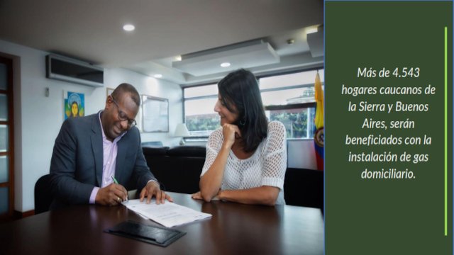 Llegara gas domiciliario a Buenos Aires y La Sierra gracias a Gobierno Departamental