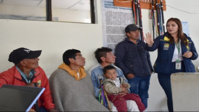 Los comuneros del Cabildo de Guachicono en la Vega planearon acciones conjuntas con la Gobernacion del Cauca