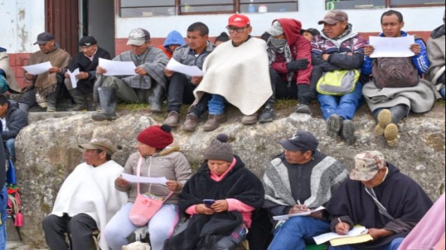 Los resguardos de Guachicono y Pancitara recibieron capacitacion sobre elaboracion de censo