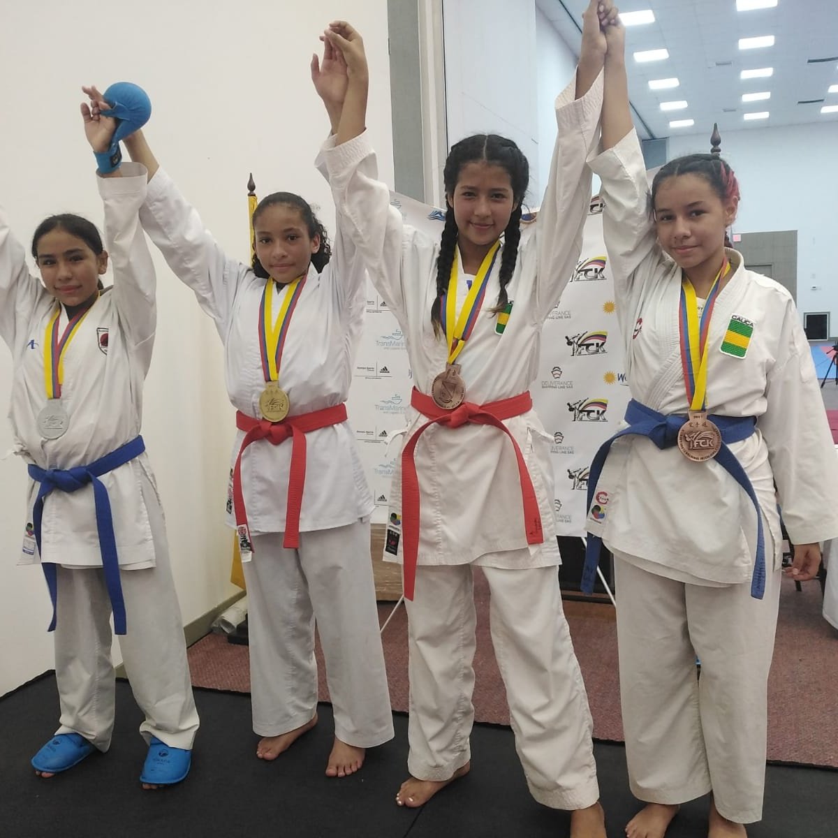 Más de 14 medallas conquistó la delegación caucana en el Campeonato Nacional Federado de Kárate2