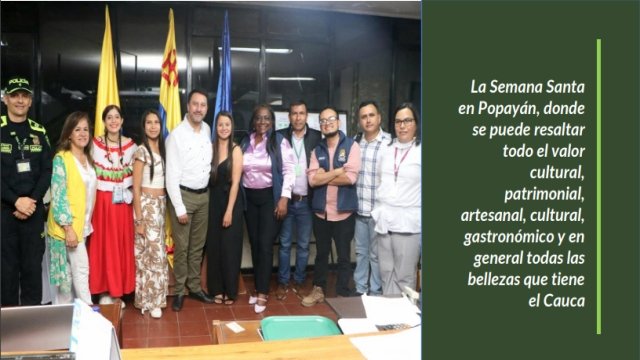 Mas de 150 iniciativas caucanas promocionan sus productos durante la Semana Santa 2