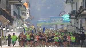 Más de 4000 personas corrieron por la Paz en la Media Maratón del Cauca