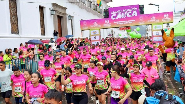 Media Maratón del Cauca 2025 una fiesta deportiva que unió a más de 6.000 participantes