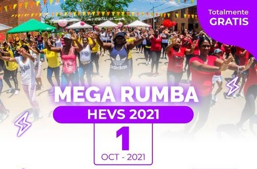 Mega rumba Indeportes Cauca
