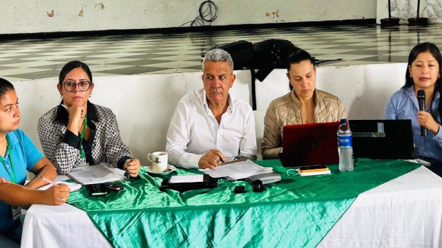 Mesa Interétnica en Miranda con autoridades Departamentales Locales y la Compañía Energética de Occidente