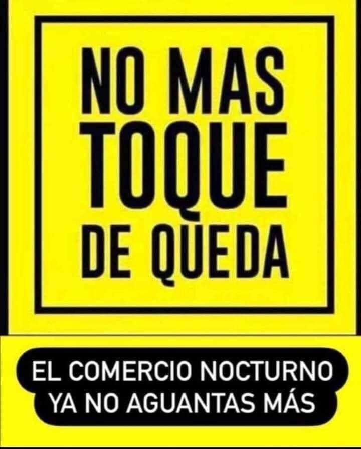 NO MÁ TOQUE DE QUEDA