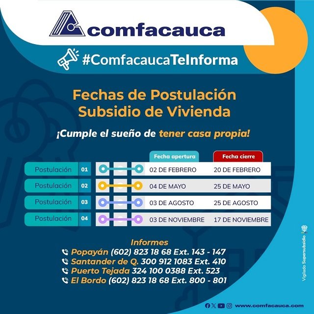 🏠✨ #SueñoCumplido | ¡No dejes pasar la oportunidad de tener casa propia en este 2026! 29 No dejes pasar la oportunidad de tener casa propia en este 2026 - Comfacauca