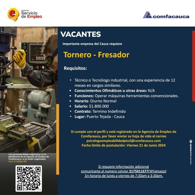 Ofertas de empleo - Servicio de empleo Comfacauca