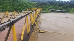 Oleada invernal en Cauca Rio Micay causa estragos en el municipio de Lopez de Micay 1