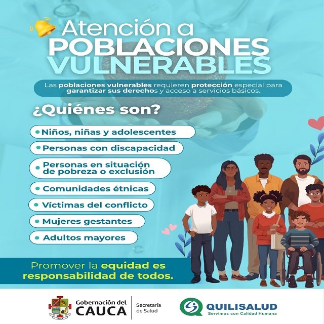 PIC Departamental y Quilisalud Trabajan por la Inclusión de Poblaciones Vulnerables