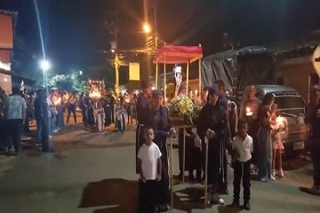 Procesión infantil miércoles santo, Parroquia Nuestra Señora de Guadalupe