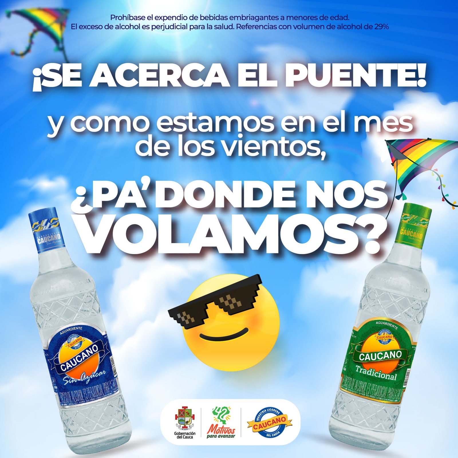 ¡Se acerca el puente! ¡Volémonos!