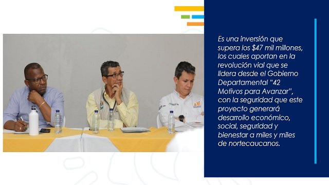 Pavimentacion de la via Caloto La Ye de Villa Rica iniciara en los proximos meses