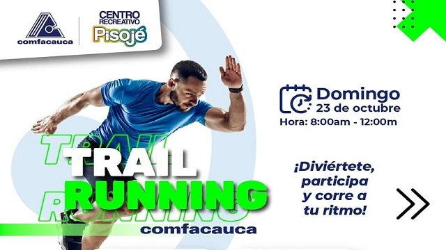 Preparate para competir hasta por 600.000 en el Trail Running Comfacauca