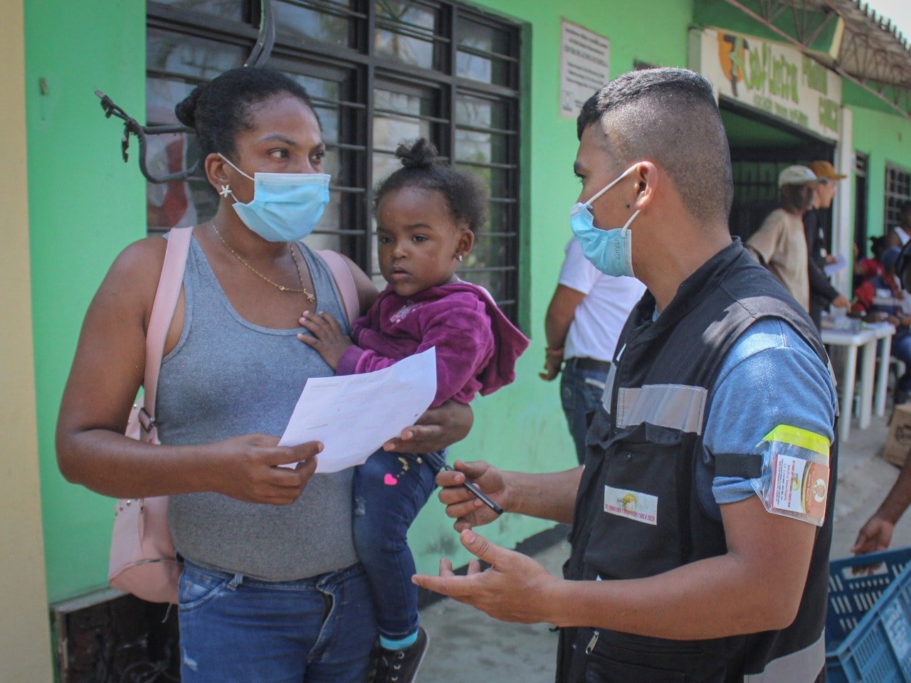 Producción de alimentos de los predios de las familias caucanas