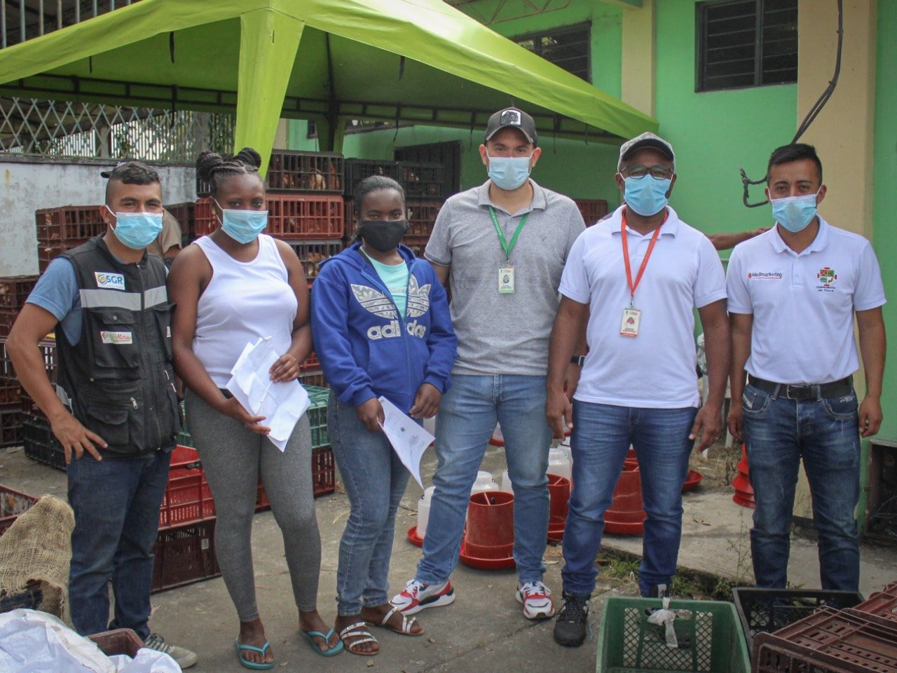 Producción de alimentos de los predios de las familias caucanas1