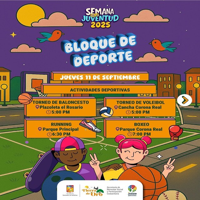 Pura Energía! Arranca la Semana de la Juventud 2025 en Quilichao con una agenda imperdible