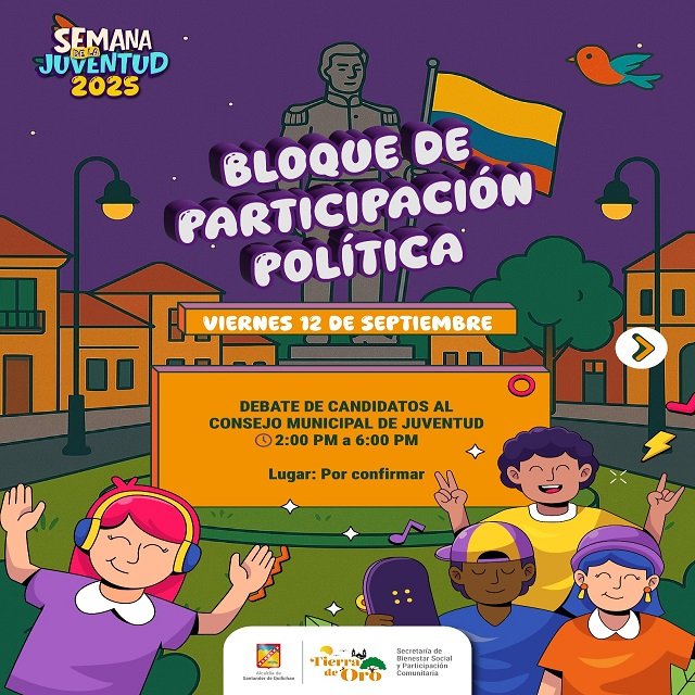 Pura Energía! Arranca la Semana de la Juventud 2025 en Quilichao con una agenda imperdible