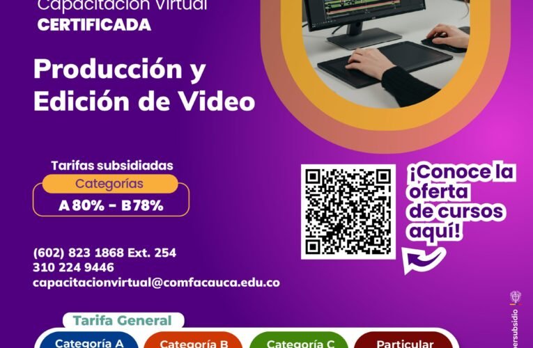 🎬🎥 ¡De la idea a la pantalla! Conviértete en un experto en Producción y Edición de Video. 🎥🎬