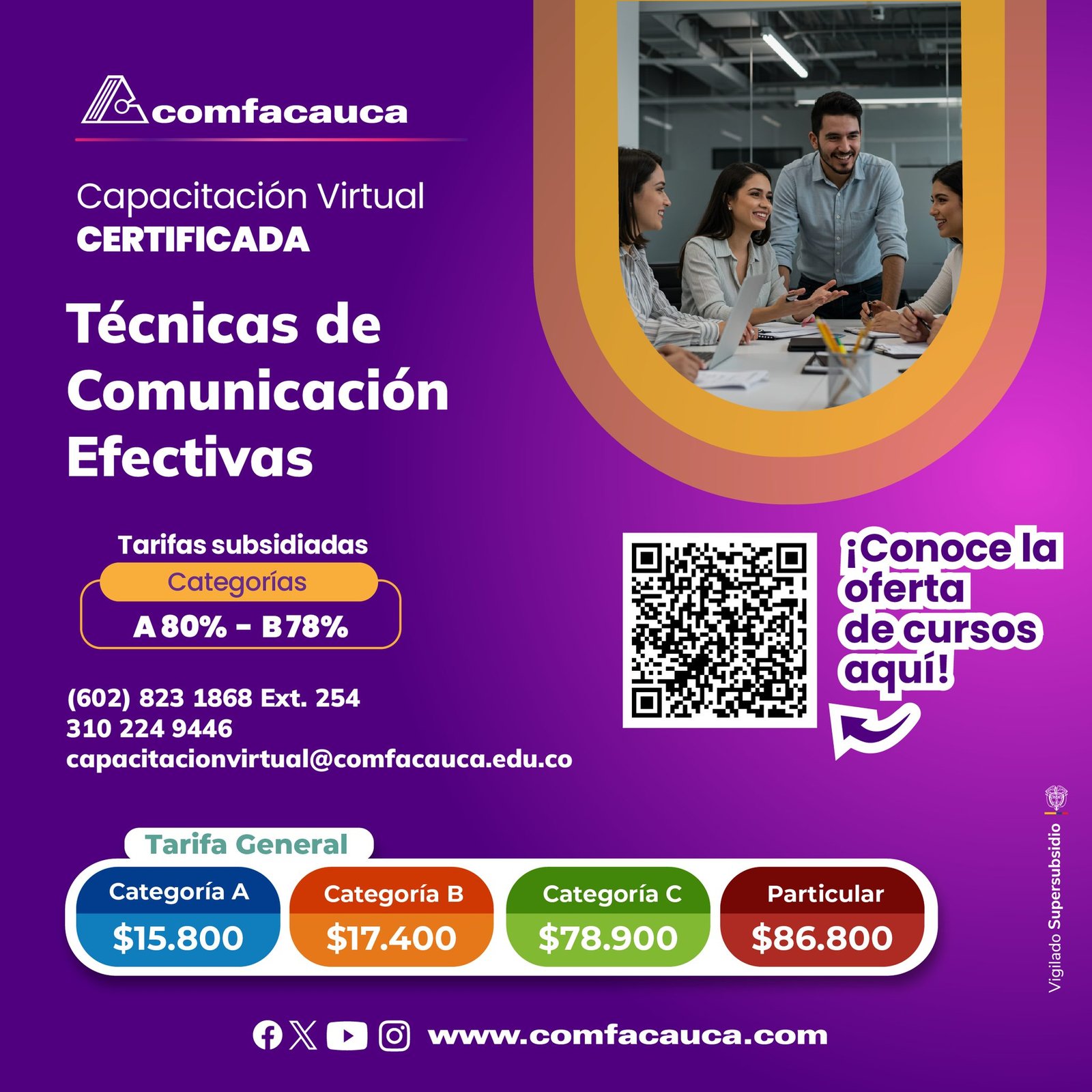 Quieres mejorar tus habilidades o emprender - Comfacauca