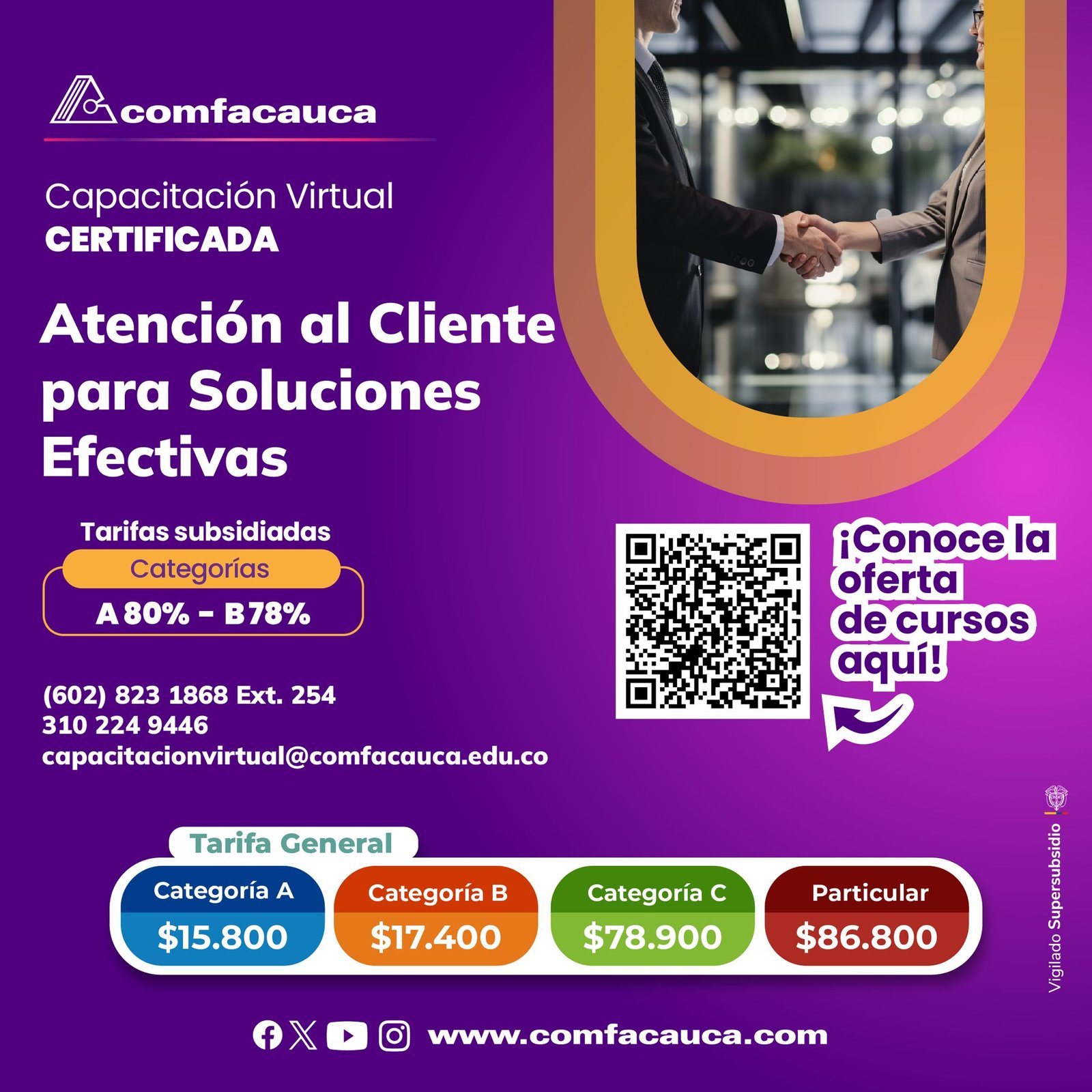 Quieres mejorar tus habilidades o emprender - Comfacauca