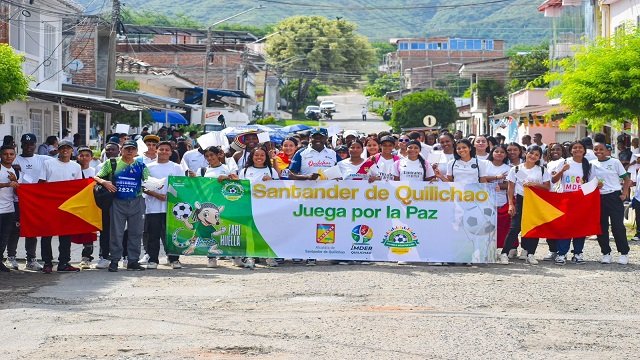 Quilichao le apuesta a la paz a punta de goles en “Rodamos el Balón por la Paz”