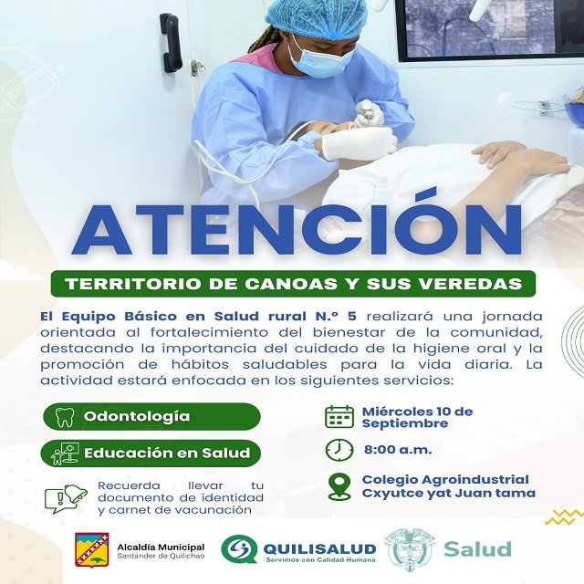 Quilisalud Invita a Jornada de Bienestar e Higiene en el Territorio de Canoas